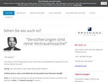 Tablet Screenshot of fp-finanz.com